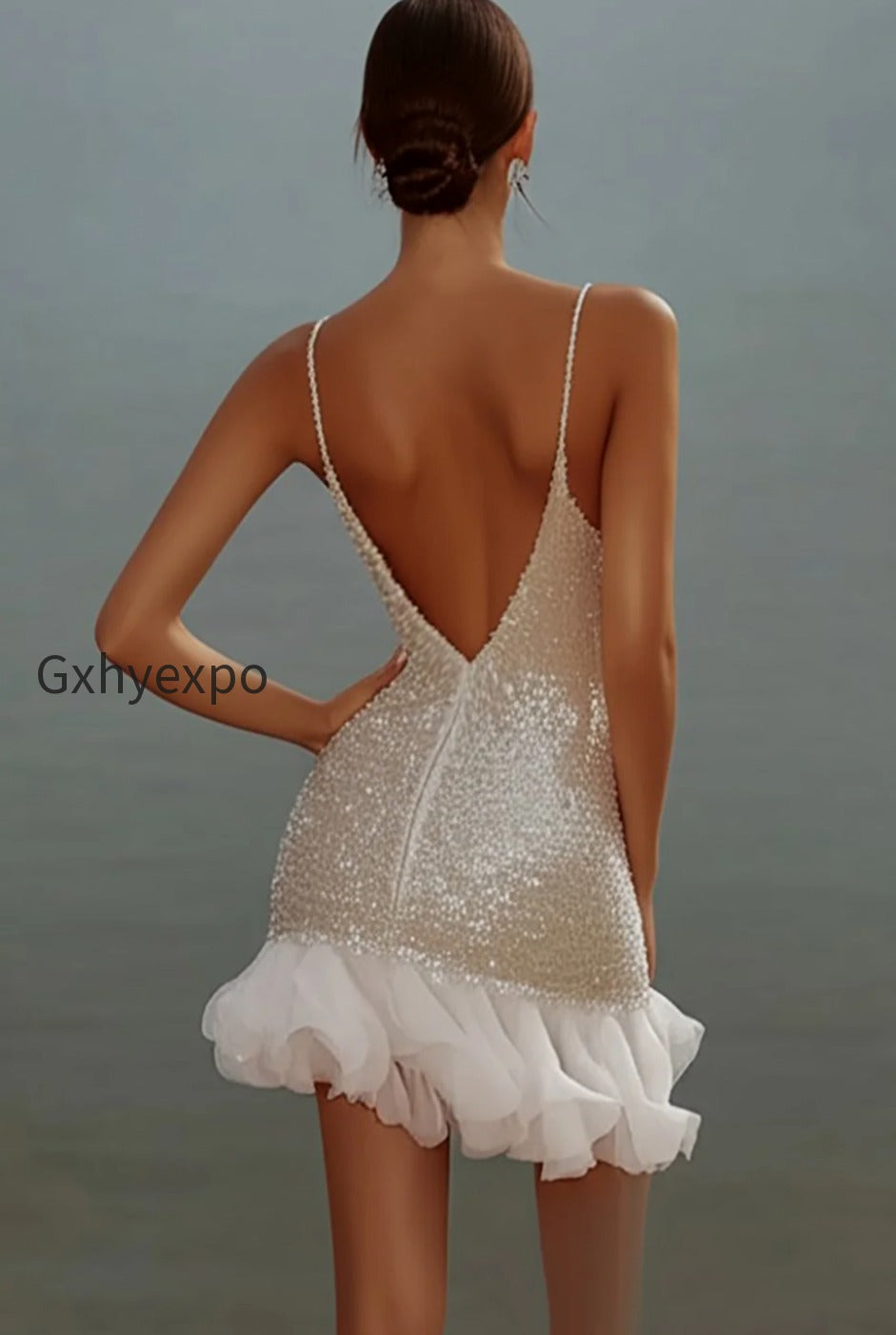 sparkly-white-bodycon-sequins-mini-graduation-dress
