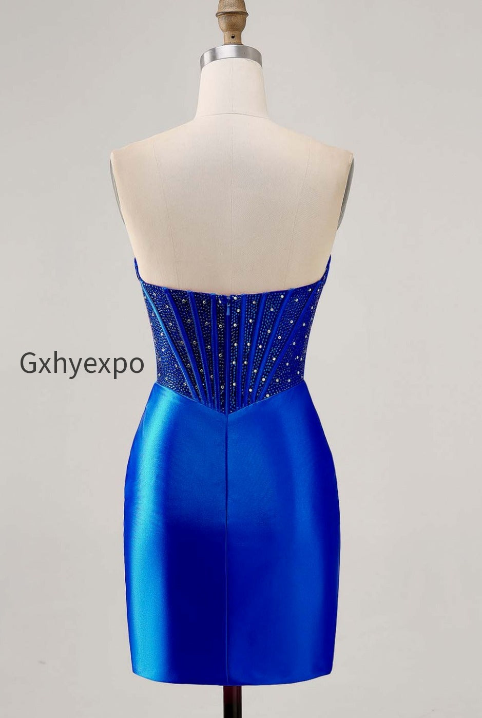 sparkly-fuchsia-tight-satin-corset-short-homecoming-dress-with-beading