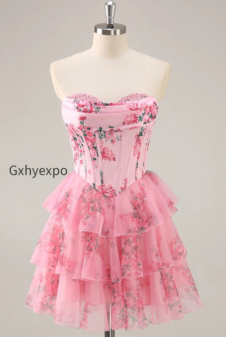 white-and-blue-floral-sweetheart-corset-short-homecoming-dress-with-ruffles
