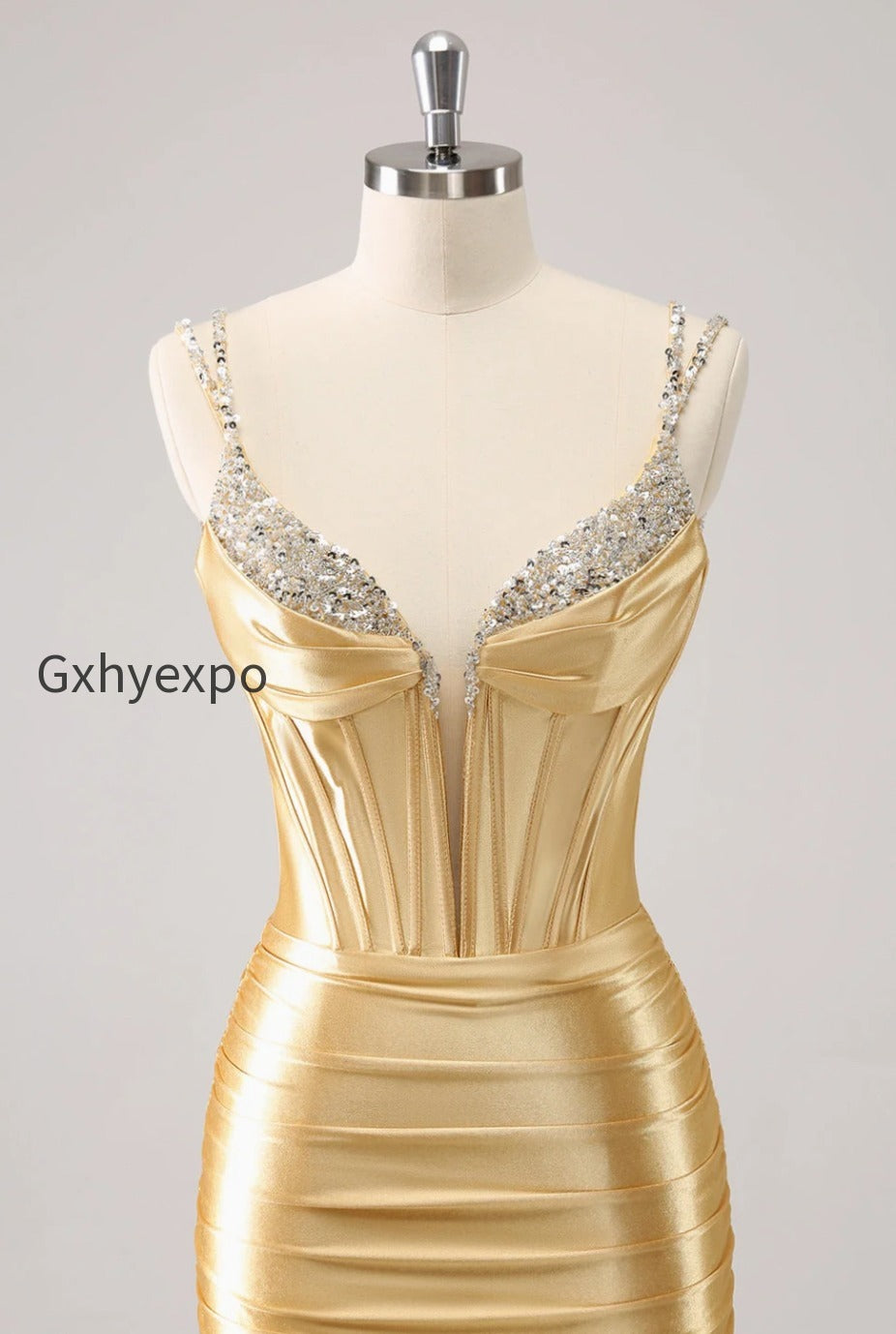 golden-spaghetti-straps-bodycon-homecoming-dress-with-sequins
