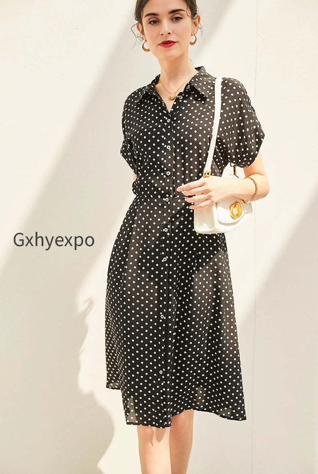 womens-heavyweight-mulberry-silk-polka-dot-printed-silk-long-dress