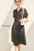 womens-heavyweight-mulberry-silk-polka-dot-printed-silk-long-dress