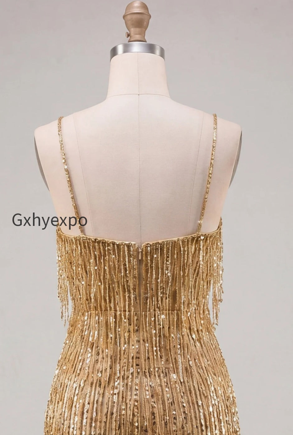 sparkly-dusty-rose-fringed-v-neck-tight-short-homecoming-dress