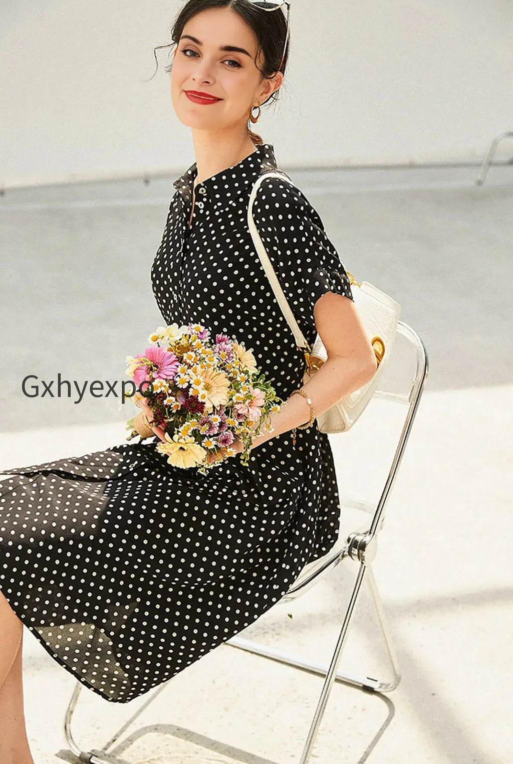 womens-heavyweight-mulberry-silk-polka-dot-printed-silk-long-dress