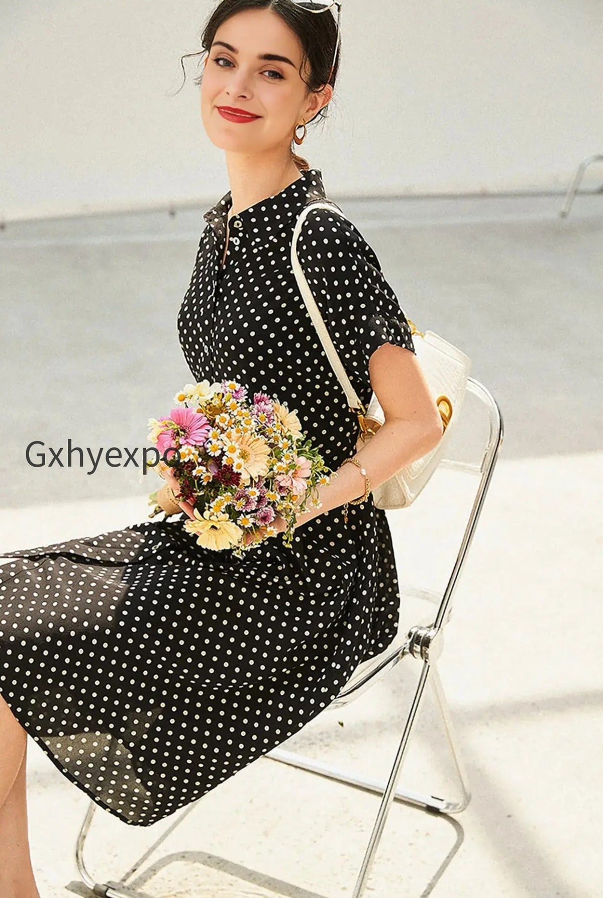 womens-heavyweight-mulberry-silk-polka-dot-printed-silk-long-dress