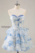 white-and-blue-floral-sweetheart-corset-short-homecoming-dress-with-ruffles