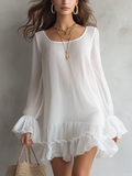 airy-ruffle-hem-mini-dress
