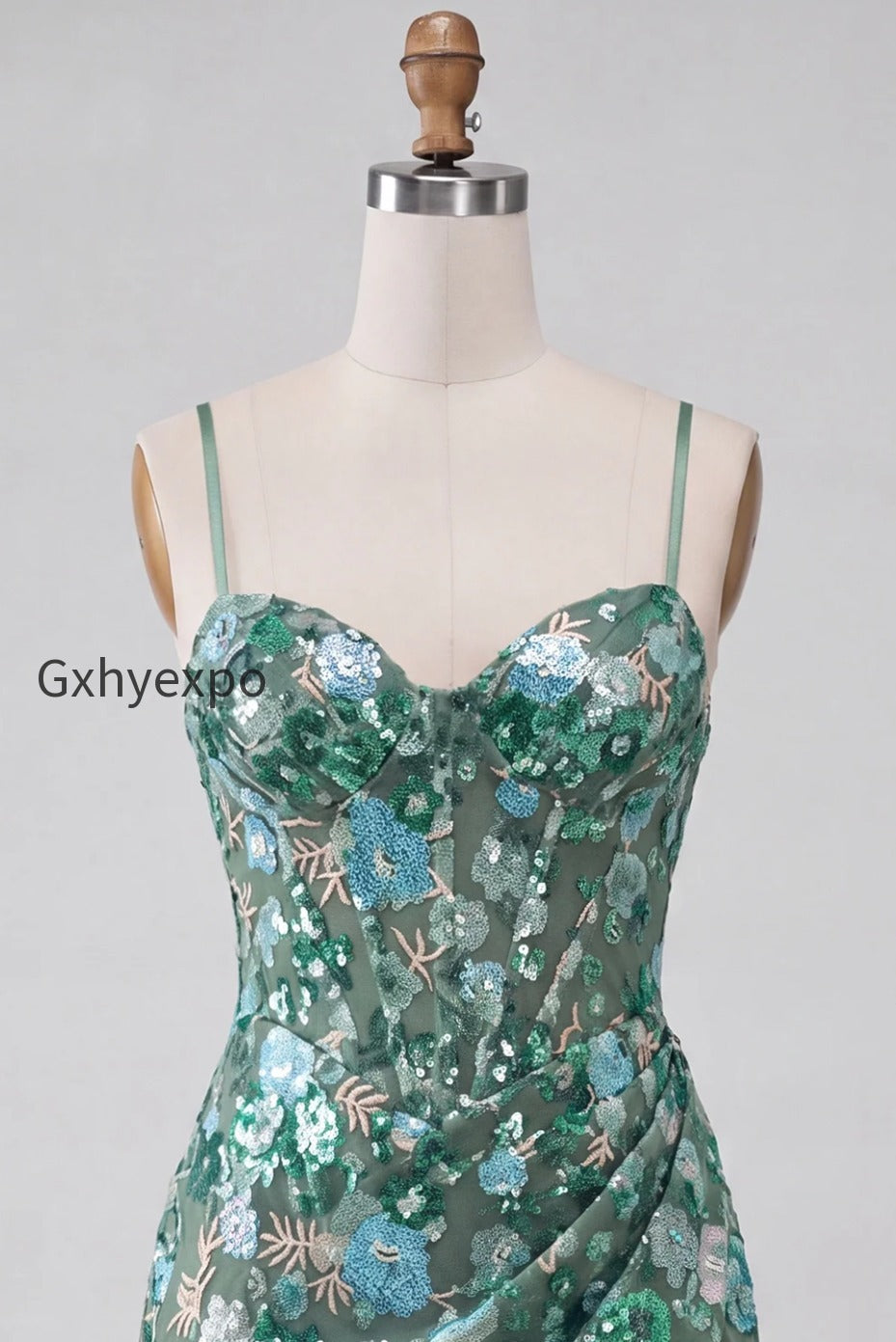 sparkly-floral-pink-sequin-corset-tight-short-homecoming-dress