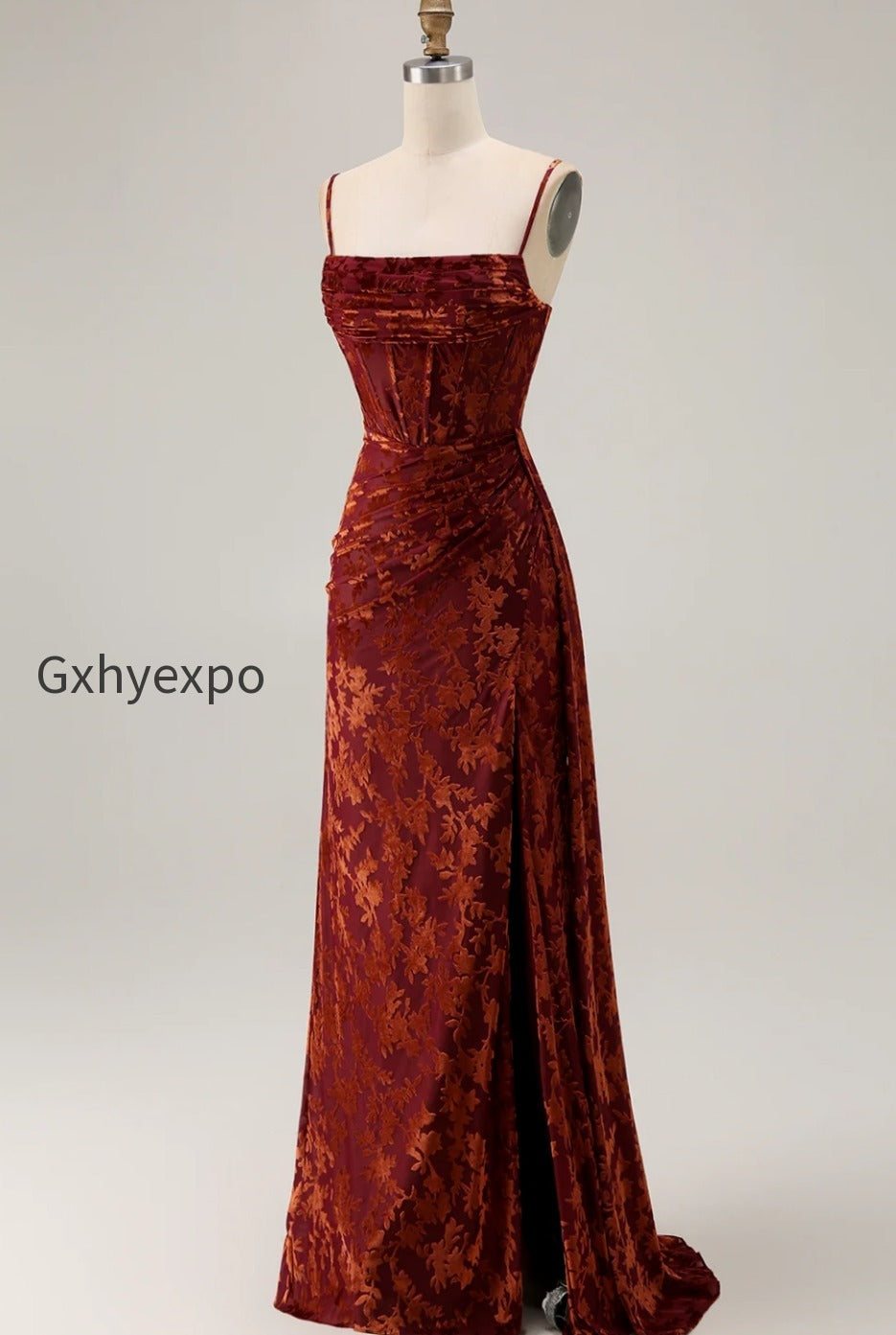 plus-size-dark-green-corset-velvet-floral-long-wedding-guest-dress-with-side-cape