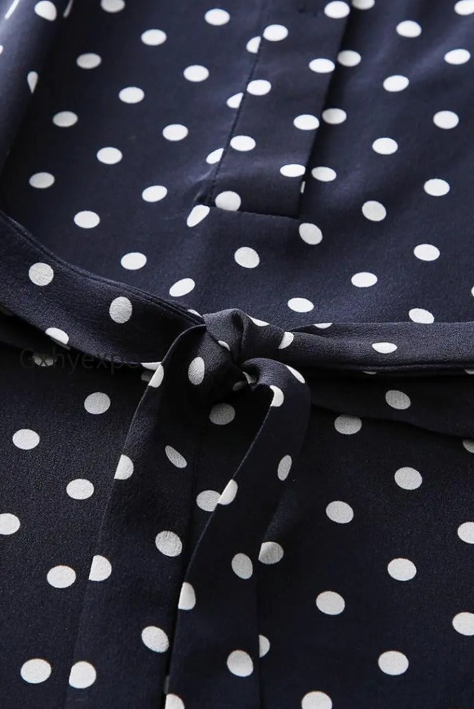 womens-heavyweight-mulberry-silk-polka-dot-printed-silk-long-dress