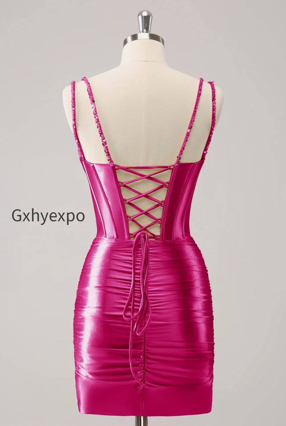 golden-spaghetti-straps-bodycon-homecoming-dress-with-sequins