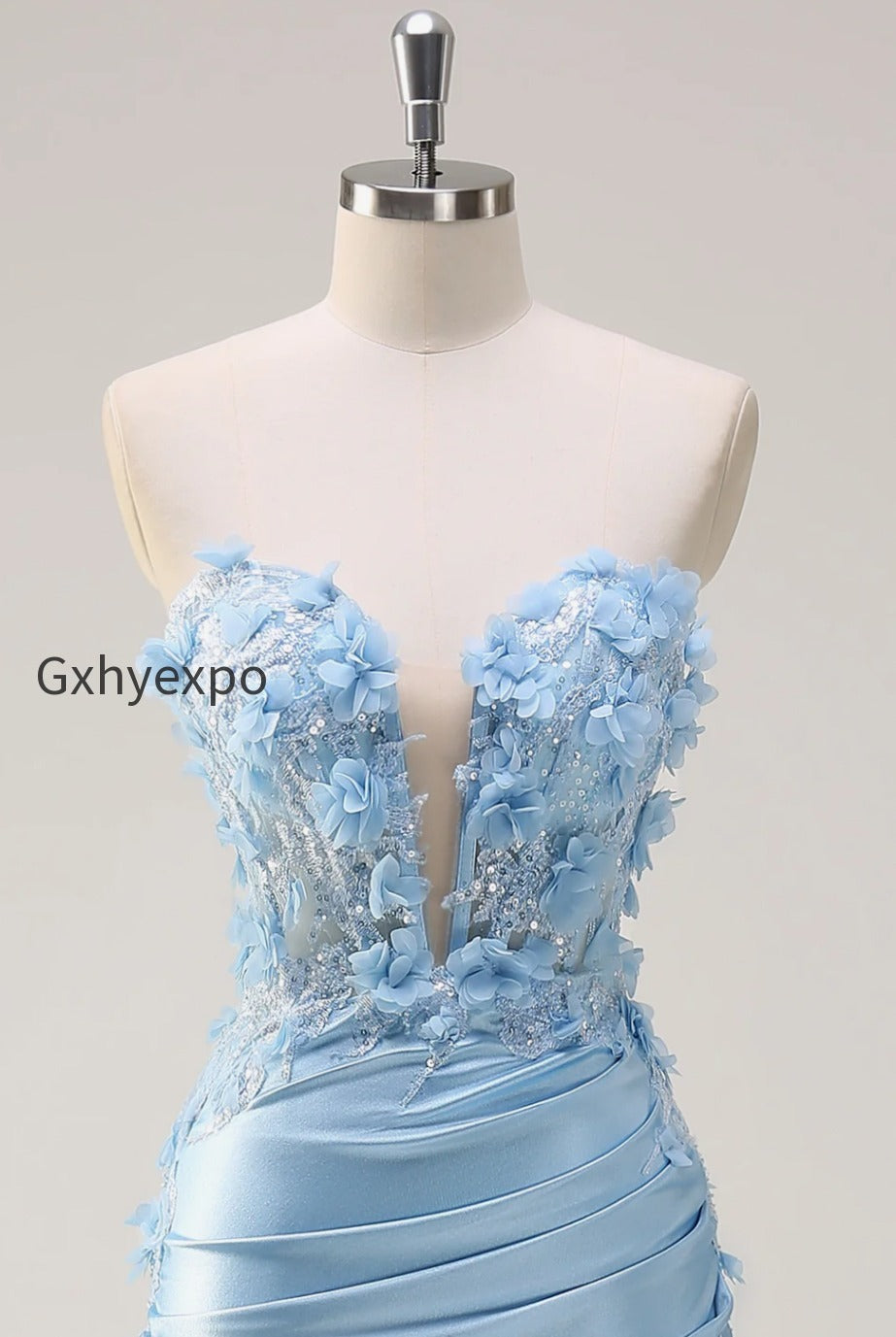 sky-blue-sheath-floral-sweetheart-long-prom-dress-with-slit
