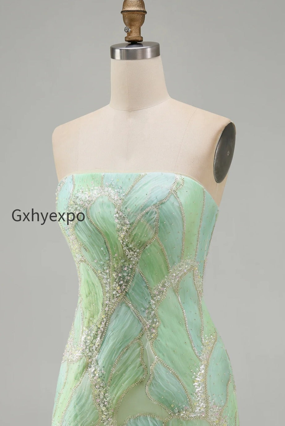 sparkly-blue-sequin-strapless-tight-short-homecoming-dress