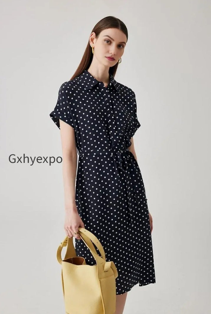 womens-heavyweight-mulberry-silk-polka-dot-printed-silk-long-dress