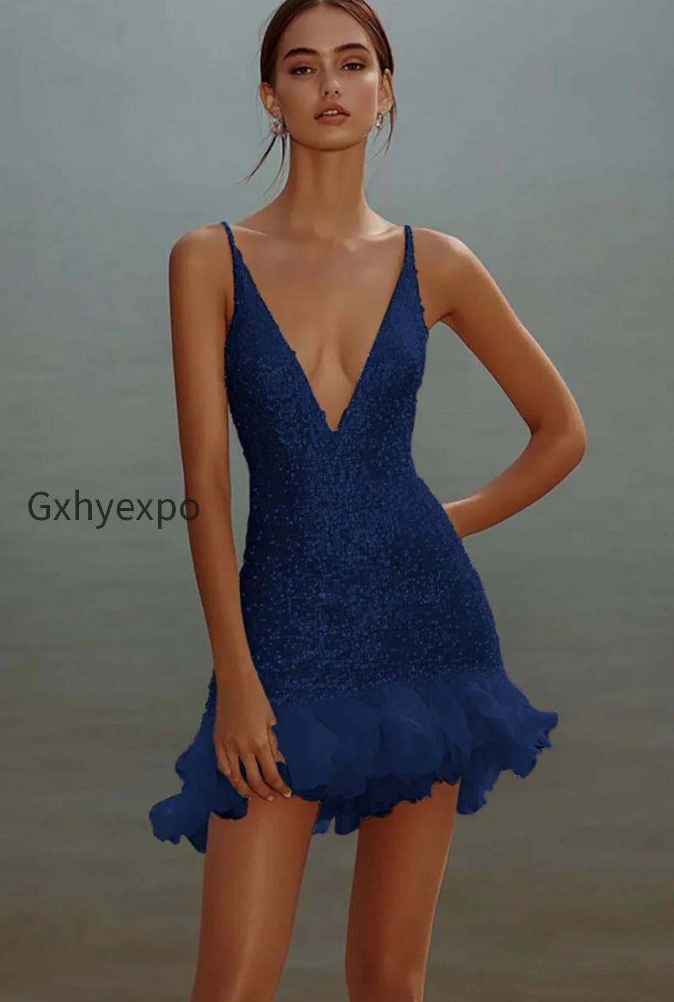 sparkly-white-bodycon-sequins-mini-graduation-dress