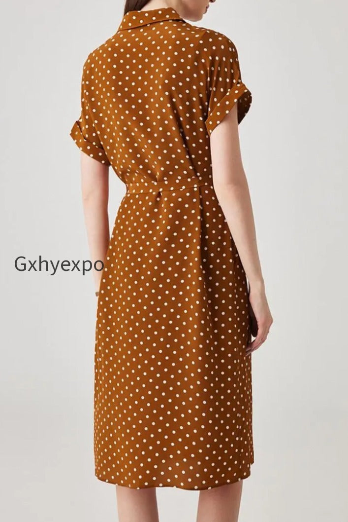 womens-heavyweight-mulberry-silk-polka-dot-printed-silk-long-dress